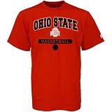 Russell Ohio State Buckeyes Scarlet Basketball T-shirt