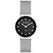 Skagen,Skagen Women's 358SSSBD Steel Collection Black Glitz Dial Watch,Skagen,358SSSBD,358SSSBD