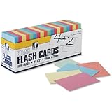 Blank Flash Card Dispenser Box Card Size 2'' x 3'' 1000 cards