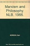 Marxism and philosophy