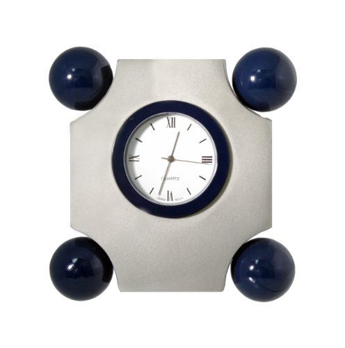 Natico Clock, Art Deco With  4 Balls (10-3166)