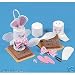 Lot of 6 - Marshmallow Bunny Easter Angel Kids Craft Kit Ornaments