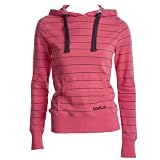Soul Cal Reverse Stripe Hoody - Pink - Womens