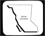 Decorated Mouse Pad with map image