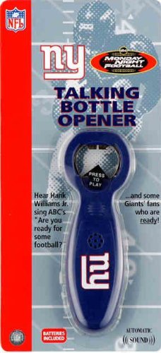 New York Giants Talking Bottle Opener