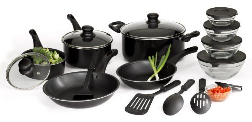 Basic Essentials 17 Piece Aluminum Cookware Sets product image