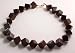 Ladies natural gemstone collection cube necklace - Tiger Iron