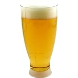 Pilsner Beer Glasses- Plastic Disposable - 14 oz.: Case of 60