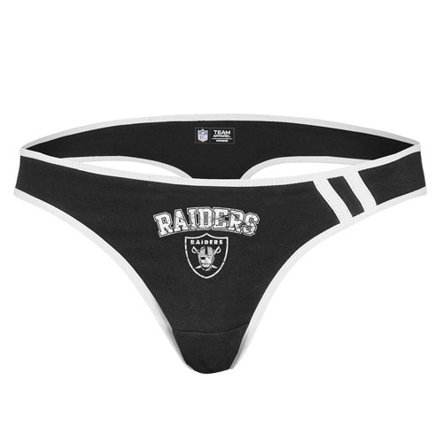 NFL Oakland Raiders Womens Mystic Memory III Thong Extra Large