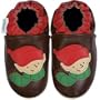 Robeez Elf Brown Holiday Collection Soft Sole Baby Shoes 6-12 months * 08 Newest Collection -- We Have Large Selections! *