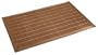 Wenko 17995100 Badematte Bamboo - Unterseite rutschhemmend, Bambus, 50 x 80 cm, dunkelbraun