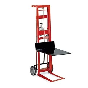 hand lift platform winch trucks wesco wheels two amazon mold rubber rear height