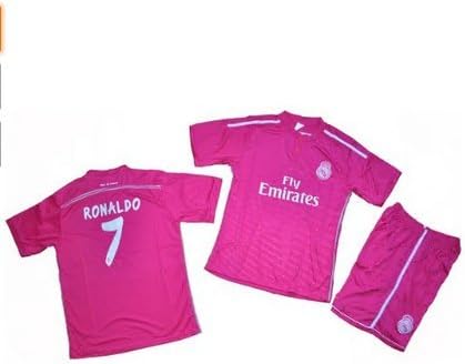 2014-2015 Ronaldo #7 Real Madrid Away Kids Set Size 2-4-6-8-10-12-14-16 (12)