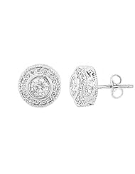 1.00ct tw Diamond Earrings set in 14k Gold