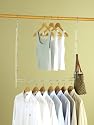 Organize It All 1346W Closet Doubler, Chrome