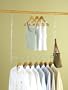 Organize It All 1346W Closet Doubler, Chrome