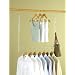 Organize It All 1346W Closet Doubler, Chrome