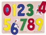 Wooden See Inside Number 10-piece Puzzle