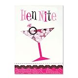 hen night invitations pk 8