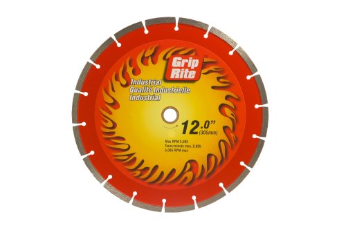 Grip-Rite GRSDB12I 12-Inch Industrial Segmented Diamond Blade