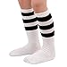 Dare Color Uniform Knee High Socks with Stripes Tube Socks for Kids