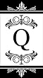 Monogram Regalia Guest Towel - Q