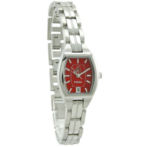 Fossil Arizona Diamondbacks Ladies Stainless Steel Cushion Watch