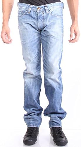 Diesel Men's Safado Regular Slim Straight-Leg Jean 0816P, Denim, 36x32