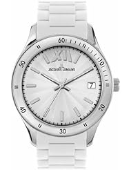 Jacques Lemans Womens 1-1623B Rome Sports Sport Analog with Silicone Strap Watch