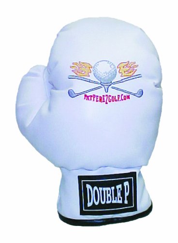 winning edge designs pat perezs boxing glove head cover white cheap price