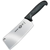 Restaurant Cleaver, 1 lb, 7 x 2 1/2 in., Black Fibrox Category: Cleavers