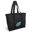 Christian Tote Bag Black Deluxe Inspirational - For Travel or Beach Best Unique Gift Ideas for Her, Women, or Ladies