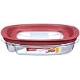 Compare Prices of Rubbermaid FG7K75TRCHILI 4.3-Cup Divided Premier Food Storage Container