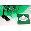 Executive Travel Putter with Telescoping Shaft and Simulated Hole and Golf Ball