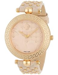 Versace Womens VK7020013 Vanitas Rose Gold Ion-Plated Coated Stainless Steel Interchangeable Straps Watch