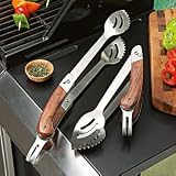 Folding BBQ Tongs