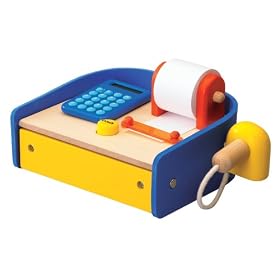 Wonderworld Wooden Cash Register