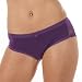 Cotton/Spandex Bikini with Lace Trims, 12 Panties per pack, 7 Assorted Color