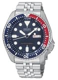 Seiko Men's Automatic Dive Silver-Tone Watch #SKX175