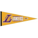 Basketball Pennants: NBA Los Angeles Lakers Pennant (2-Pack)
