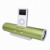 Electronics : TeckNet AD-05 iPod Portable Speaker and Docking System for Apple iPod - Green