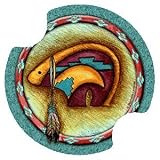 Indian Fetish Bear Carsters - Coasters for Your Car