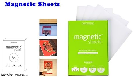 Amazing A4 Paper Magnetic Sheet Size-a4 50 Sheets Post, Can Make Signs, Posters, Pop, Etc. Easily.