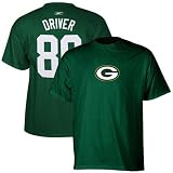 Green Bay Packers Donald Driver Name & Number Men's T-Shirt, Small