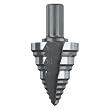 DEWALT DW1787 7/8-Inch,1-1/8-Inch, and 1-3/8-Inch 1/2-Inch Shank Step Drill Bit