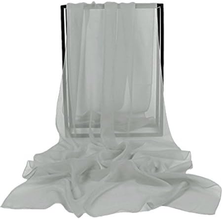 DRESSTELLS Women's Bridal Chiffon Shawl Long Evening Scarves Wraps