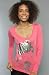 Harajuku Lovers The Snow Love Long Sleeve Top in Snowberry,Tops (L/S) for Women