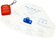 ADC ADSAFE Face Shield Plus with Keychain, Adult, Orange