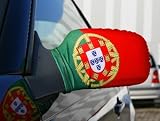 Zoom Produkt-Bild: Portugal Aussenspiegelfahne Aussenspiegelflagge