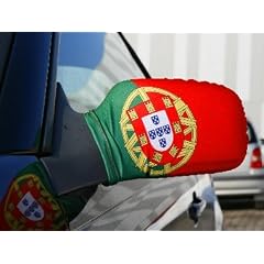 Portugal Aussenspiegelfahne Aussenspiegelflagge